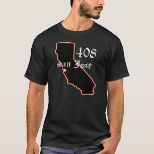 San Jose 408 -- T-tröja Tee