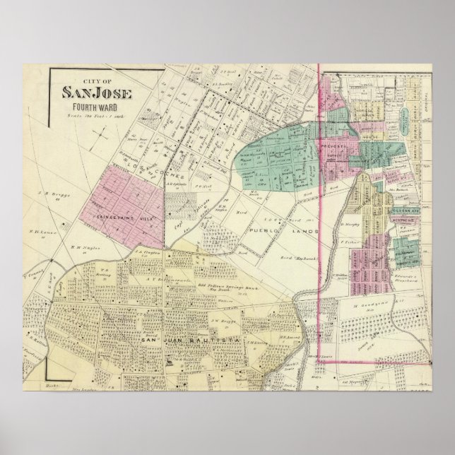 San Jose 4th ward Poster (Framsidan)