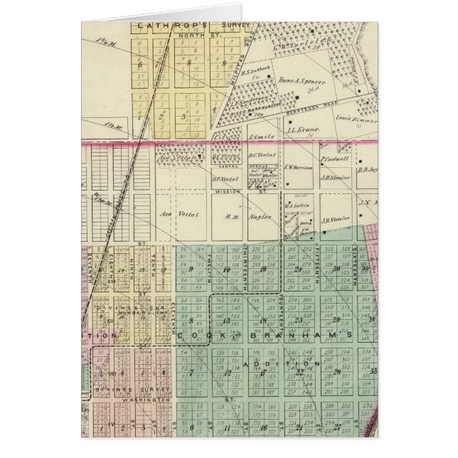 San Jose, andra avdelningen Hälsningskort (Framsidan)