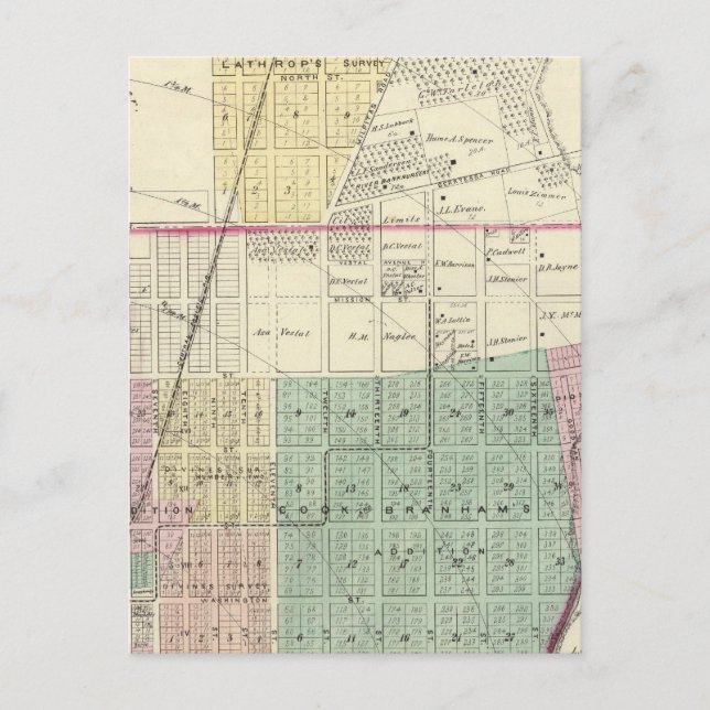 San Jose, andra avdelningen Vykort (Framsida)