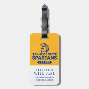 San Jose bedrövade statliga Spartans Bagagebricka