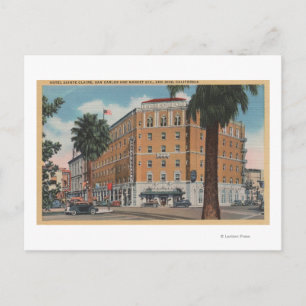 San Jose, CA - Hotel Sainte Claire Vykort