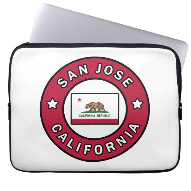 San Jose California Laptop Fodral (Framsidan)