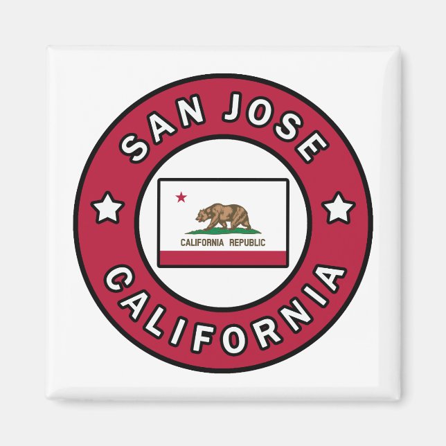 San Jose California Magnet (Framsidan)