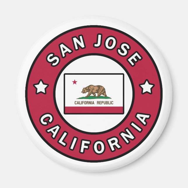 San Jose California Magnet (Framsidan)