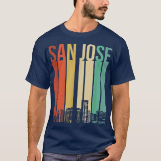 San Jose California USA Flag Nor Cal Bear Bay Area T Shirt