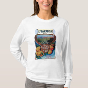 San Jose CaliforniaEmbarcadero Pearetikett T Shirt