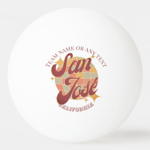 San José City California USA bord tennis Pingisboll