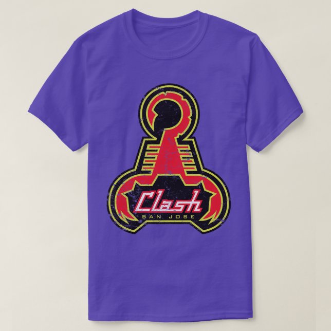San Jose Clash T Shirt (Design framsida)
