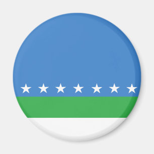 San Jose Costa Rica, Comoros flagga Magnet