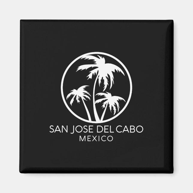 San Jose Del Cabo Mexiko Los Cabos Semester Strand Magnet (Framsidan)