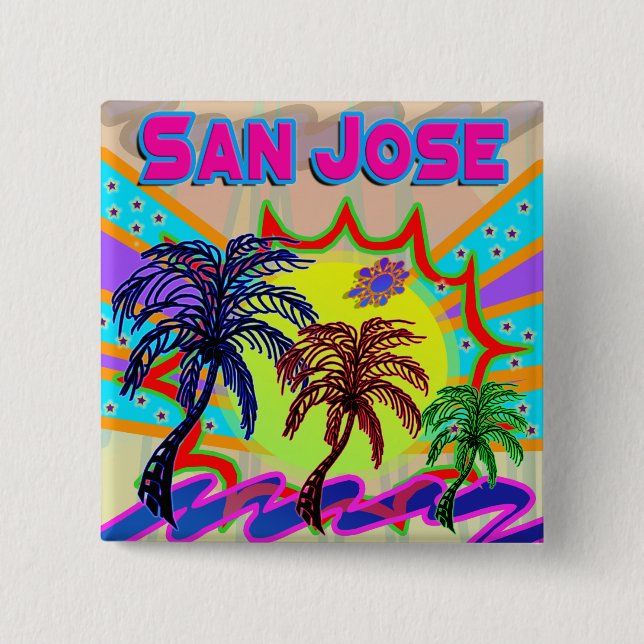 San Jose EternButton Knapp (Framsida)