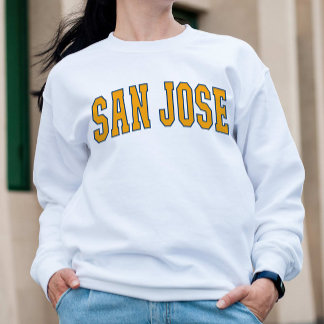 San Jose Kalifornien Vintage College-stil T Shirt