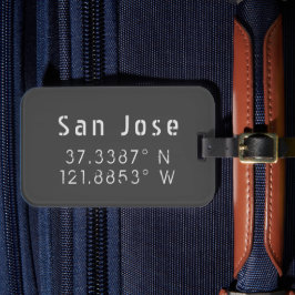 San Jose Latitude Longitud Bagagebricka