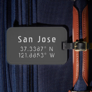San Jose Latitude Longitud Bagagebricka