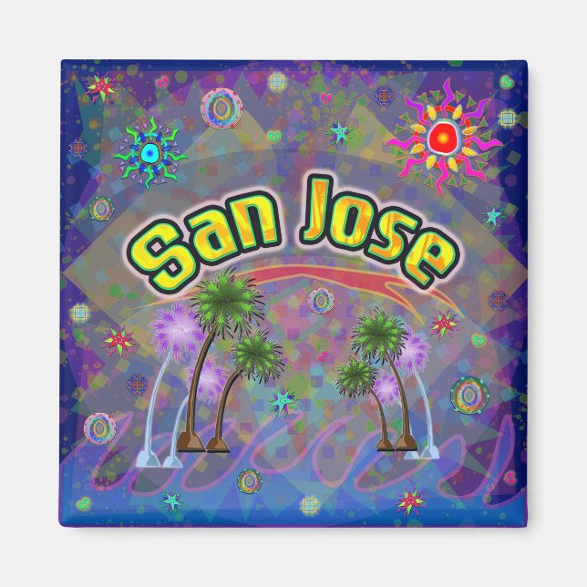 San Jose Noble Voyage Magnet (Framsidan)