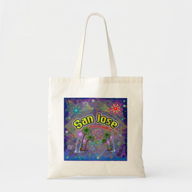 San Jose Noble Voyage Tote Bag Tygkasse (Framsidan)