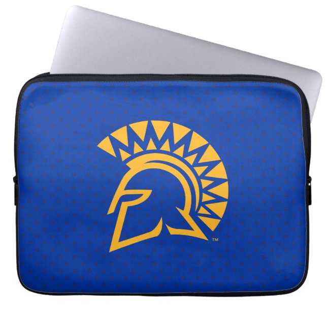 San Jose pricker den statliga Spartans polkaen Laptop Fodral (Framsidan)