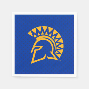 San Jose pricker den statliga Spartans polkaen Pappersservett