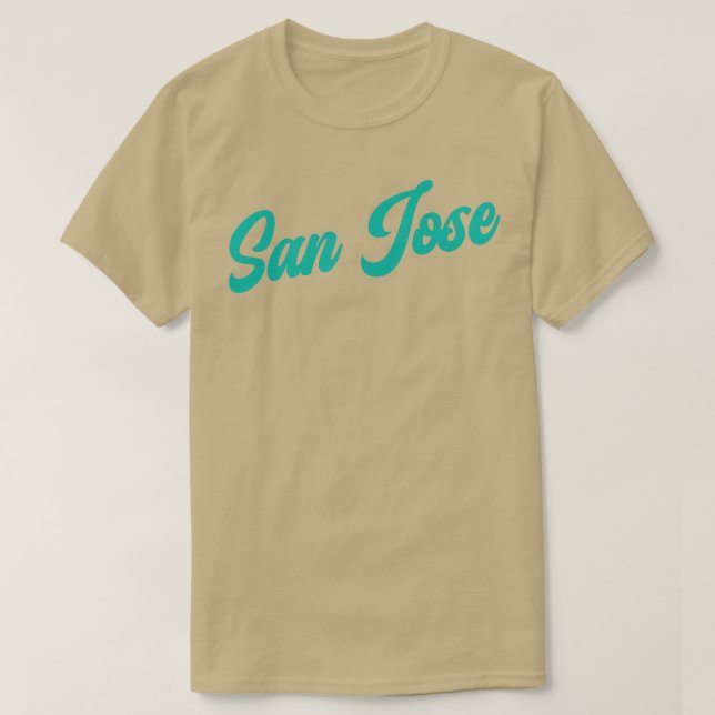 San Jose Retro San Jose Sharks T Shirt (Design framsida)