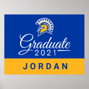 San Jose State Spartans 2021 examen Poster