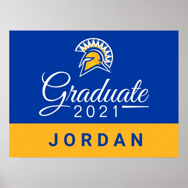 San Jose State Spartans 2021 examen Poster (Framsidan)