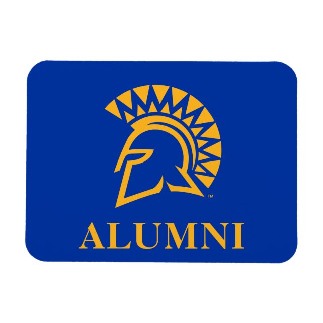 San Jose State Spartans Alumni Magnet (Horisontell)