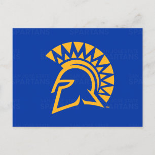 San Jose State Spartans Logotyp Watermark Inbjudan Vykort