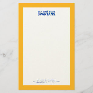 San Jose State Spartans Wordmark Brevpapper
