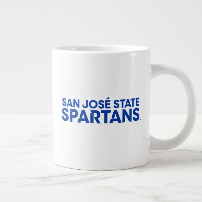 San Jose State Spartans Wordmark Jumbo Mugg (Höger)