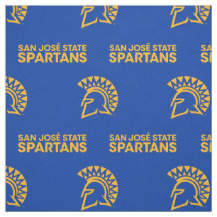 San Jose-staten Spartans Blue Mönster Tyg