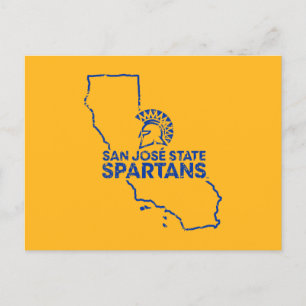 San Jose-staten Spartans Kärlek Inbjudan Vykort
