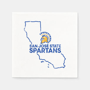 San Jose-staten Spartans Kärlek Pappersservett