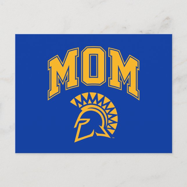 San Jose-staten Spartans Mamma Inbjudan Vykort (Framsida)