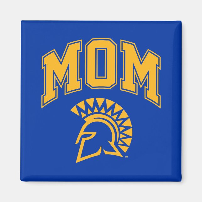 San Jose-staten Spartans Mamma Magnet (Framsidan)