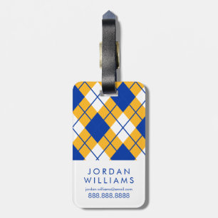 San Jose statlig Spartans argyle Bagagebricka