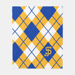 San Jose statlig Spartans argyle Fleecefilt
