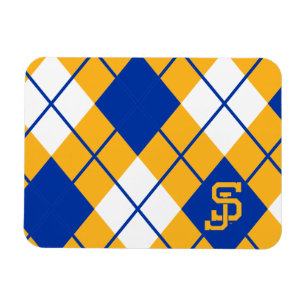 San Jose statlig Spartans argyle Magnet