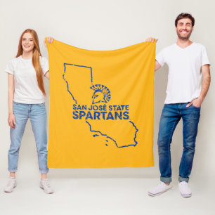 San Jose statlig Spartans kärlek Fleecefilt