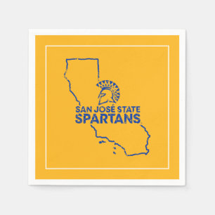 San Jose statlig Spartans kärlek Pappersservett