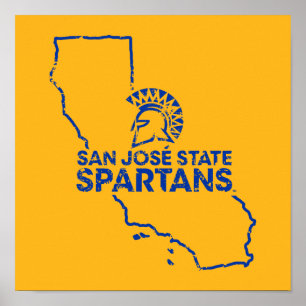 San Jose statlig Spartans kärlek Poster