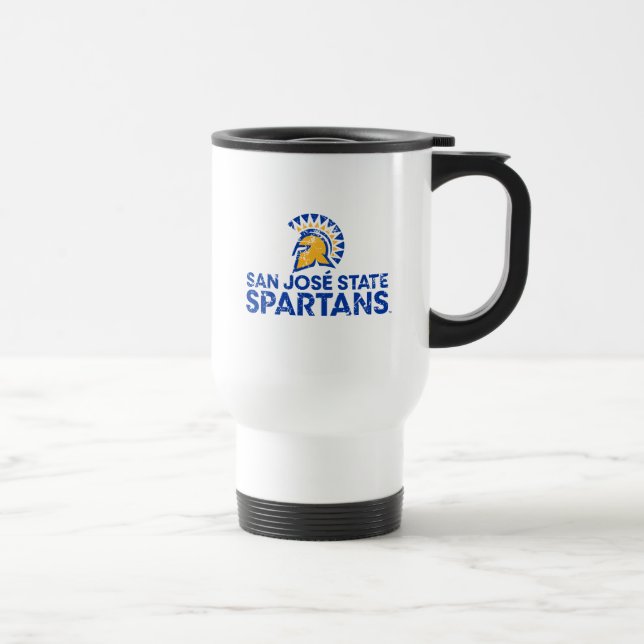 San Jose statlig Spartans logotyp bedrövade Resemugg (Höger)
