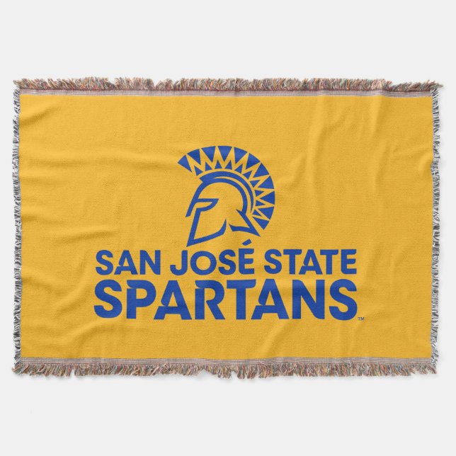 San Jose statlig Spartans logotyp Wordmark Filt (Framsidan)