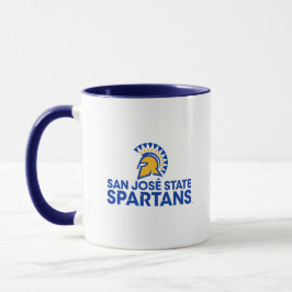 San Jose statlig Spartans logotyp Wordmark Mugg