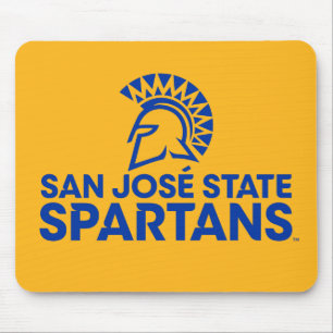 San Jose statlig Spartans logotyp Wordmark Musmatta