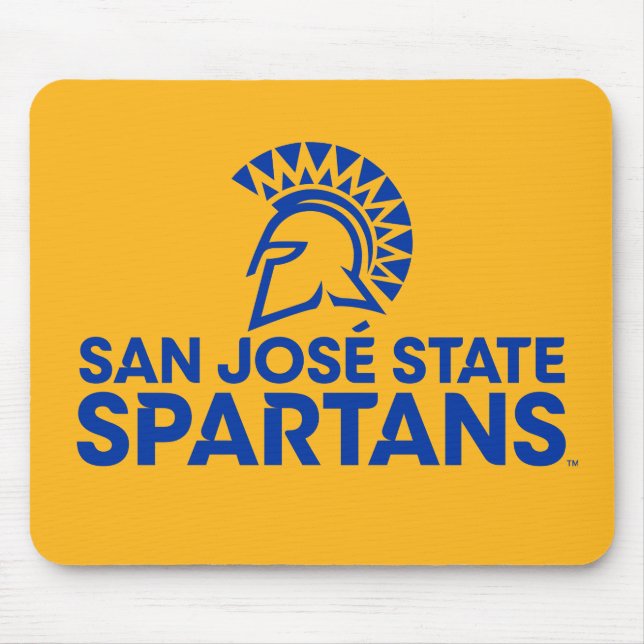 San Jose statlig Spartans logotyp Wordmark Musmatta (Framsidan)