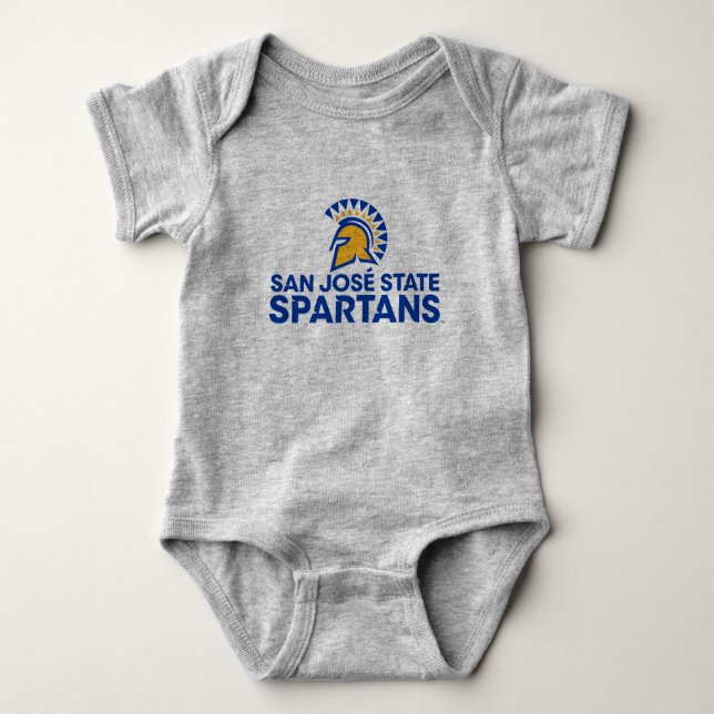 San Jose statlig Spartans logotyp Wordmark T Shirt (Framsida)