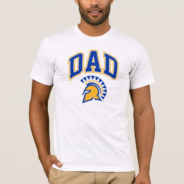 San Jose statlig Spartans pappa T Shirt (Framsida)