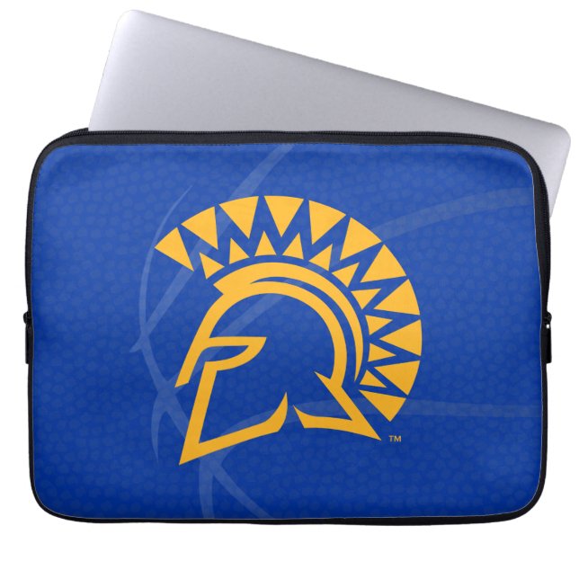 San Jose statlig Spartans statlig basket Laptop Fodral (Framsidan)