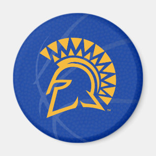 San Jose statlig Spartans statlig basket Magnet
